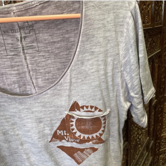 We The Free Light Gray Graphic Tee - Picture 5 of 10
